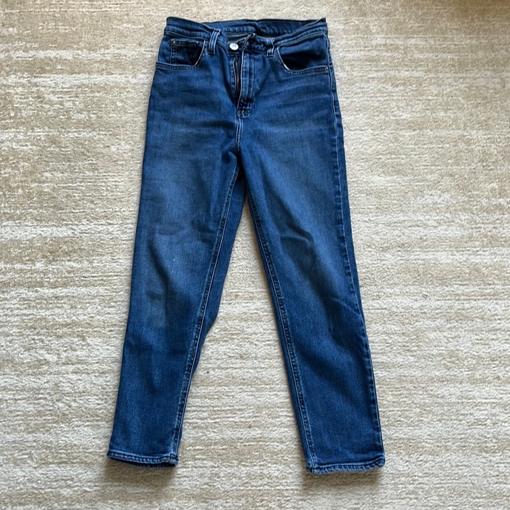 Urban Outfitters high-waisted baggy jeans. size 2 short length